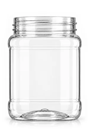 32 oz Round Jar with Indented Label Panel 89-400